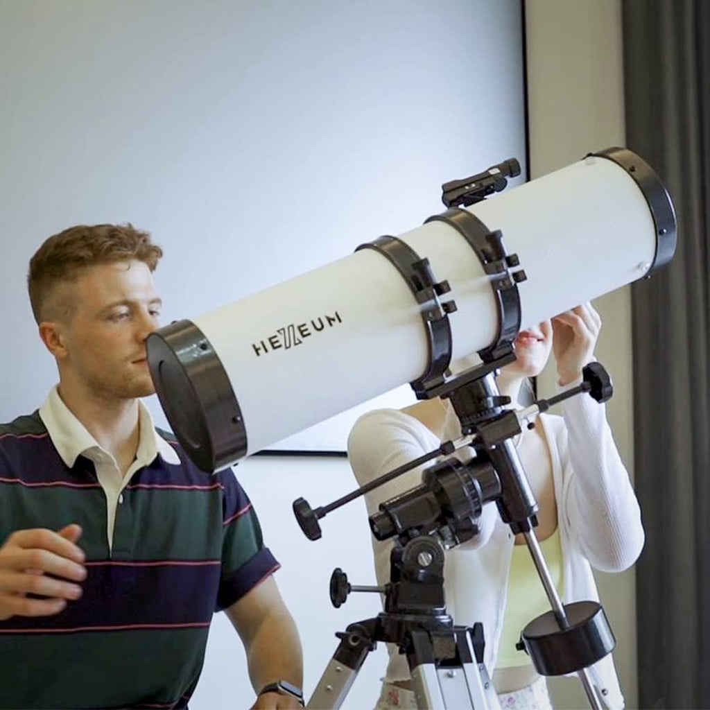 Telescope for Adults & Beginner Astronomers - 80mm Aperture 600mm Fully Multi-Coated High Transmission Coatings with AZ Mount Tripod Phone Adapter, Carrying Bag, Wireless Control.