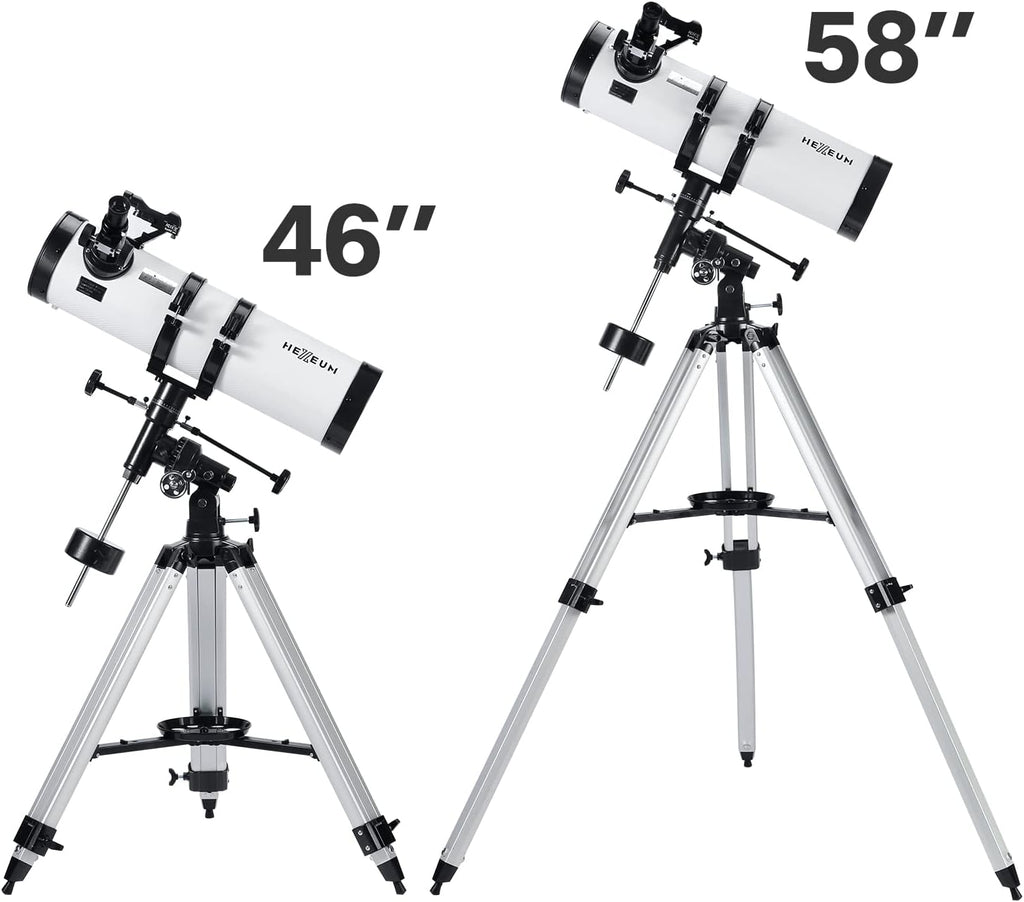 Telescope for Adults & Beginner Astronomers - 80mm Aperture 600mm Fully Multi-Coated High Transmission Coatings with AZ Mount Tripod Phone Adapter, Carrying Bag, Wireless Control.