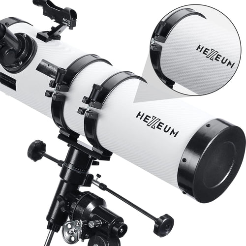 Telescope for Adults & Beginner Astronomers - 80mm Aperture 600mm Fully Multi-Coated High Transmission Coatings with AZ Mount Tripod Phone Adapter, Carrying Bag, Wireless Control.